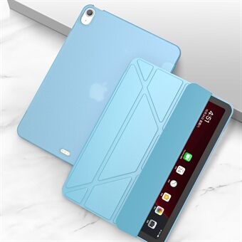 Tri-fold Stand TPU + Läder Tablet Cover Smart Wake / Sleep för iPad Pro  (2018) / Air (2020)