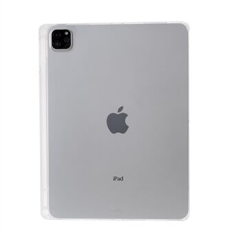 Kristallklart TPU-fodral med pennfack för iPad Pro  (2021) / (2020) / (2018)