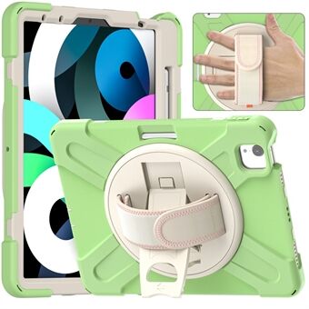 Handband Kickstand Design Stötsäkert skyddsfodral för surfplatta med pennfack för iPad Air (2020) / Pro 11 2018/2020/2021
