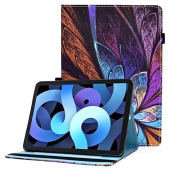 Mönstertryck Stitch Line Design Fodral för surfplatta med kortplatser Elastiskt band för iPad Pro  (2021) (2020) (2018) / iPad Air (2020)