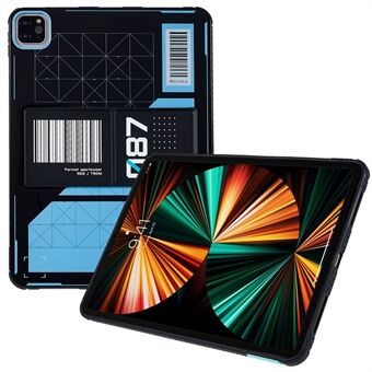 MUTURAL för iPad Pro  (2018) / (2020) / (2021) Ultratunt, stötsäkert skyddande tablettfodral Anti-fall Tablettfodral Kickställ