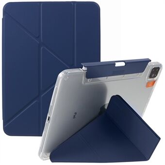 MUTURAL För iPad Pro 11 (2020) / (2021) / (2022) Tablettfodral PU Läder Origami Stand med avtagbar pennhållare