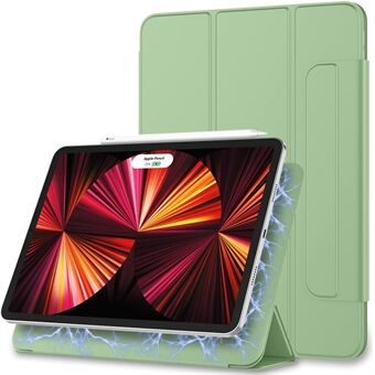 Tri-fold Stand Auto Wake & Sleep PU Läder Magnetic Tablet Case Shell för iPad Pro  (2021)