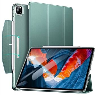 ESR Yippee Series Trifold Practical Magnetic Adhesive Smart Case för iPad Pro 12,9-tum (2021)