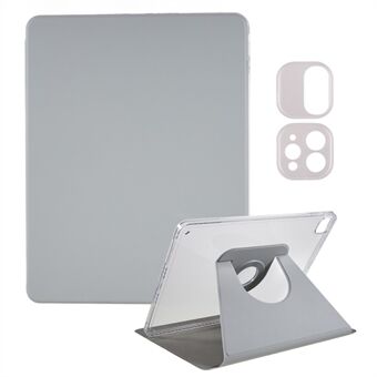 För iPad Pro 12,9-tum (2018) / (2020) / (2021) / (2022) Tablettfodral Magnetiskt avtagbart PU-läderfodral med roterande Stand