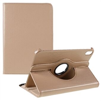 360 graders vridbart Stand Litchi Texture Läder Stötbeständigt skyddande tablettfodral för iPad mini 6 (2021)