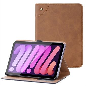Retrostil Smart Sleep / Wake Up Tablet Läderfodral med Stand för iPad mini (2021)
