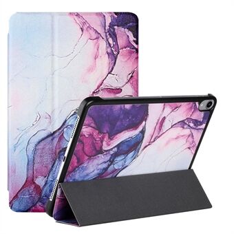 A Series Full Protection Anti-Drop Auto Wake / Sleep Mönster Printing Silk Texture Tablet Case Fodral med Stand för iPad mini (2021)