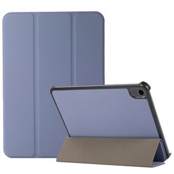 Tri-Fold Stand Design Anti- Scratch Anti-Fall PU Läder Tablettfodral Skal för iPad mini (2021)