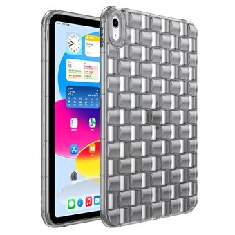 För iPad mini (2021) Klart TPU skyddsfodral Ice Cube Design Stötsäkert surfplatta