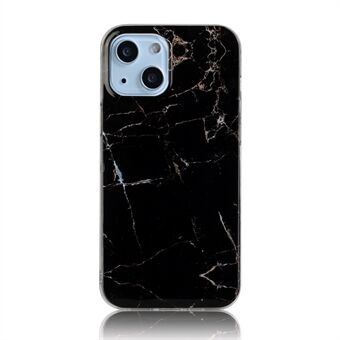 Marble Texture Frosted IMD Series Anti- Scratch Slim TPU bakskal för iPhone 13 