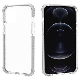 Genomskinlig akryl klar förtjockad fyra hörn Stötsäker skyddande telefonfodral skal för Apple iPhone 13 