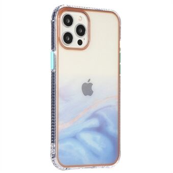 Starry Sea marmormönster akryl + TPU telefonhybridfodral för iPhone 13 