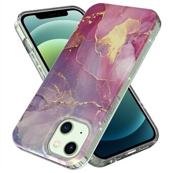 GW18 IMD Glitter Power Decor IMD Marmormönster Cell Mjuk TPU telefonfodral för iPhone 13 