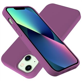 GW18-P Anti-fingeravtryck Flexibelt TPU-telefonfodral Telefonskal för iPhone 13 - Deep Pink