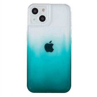 For iPhone 13  Gradient Color TPU Case Precise Cut-outs Camera Protection Back Cover