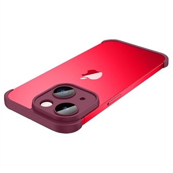 TPU Phone Edge fodral för iPhone 13 6,1 tum, utan ryggplatta Hörnupphöjd ram Telefon Bumper Cover