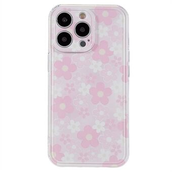 Pattern Printing TPU Back Case for iPhone 13 Pro , Impact Resistant Straight Edge Precise Cutouts Cover Shell