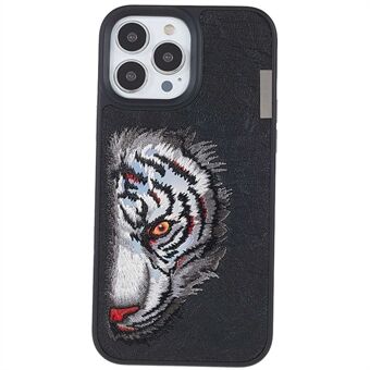 NIMMY Valiant Series for iPhone 13 Pro  PU Leather + PC + TPU Embroidery Phone Case Drop-proof Cover