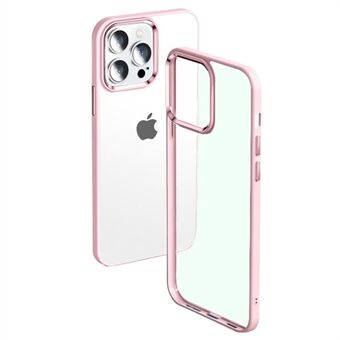 YOOBAO Slim Phone Case för iPhone 13 Pro  Skyddsfodral Silikon+Akryl Anti-Fall Telefonskal med metalllinsram