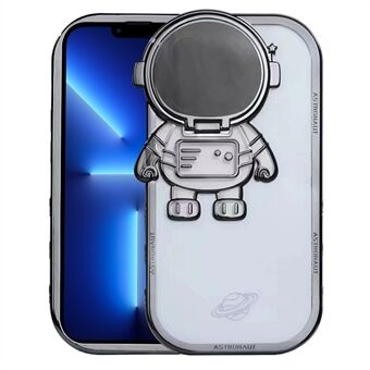 För iPhone 13 Pro 6,1 tum Anti-Fall Skyddsfodral Spaceman Design TPU telefonskal med kameralinsskydd