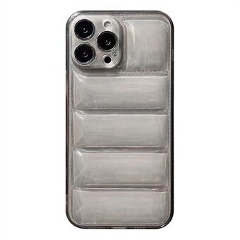 För iPhone 13 Pro 6,1 tums dunjacka design telefonfodral Stötsäker TPU telefon bakstycke