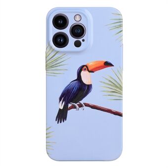 Animal Pattern Phone Cover för iPhone 13 Pro 6,1 tum Anti-dropp hårt PC-telefonfodral