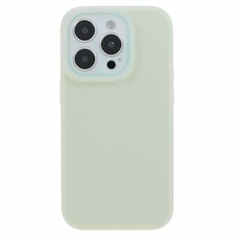 Telefonfodral för iPhone 13 Pro 6,1 tum Jelly Liquid Silicone+PC Precise Cutout Skyddande bakstycke