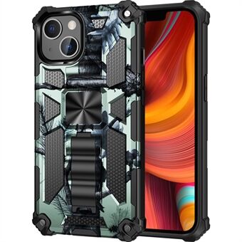 Anti-fall Camouflage Design skyddande Phone Back Shell för iPhone 13 mini 