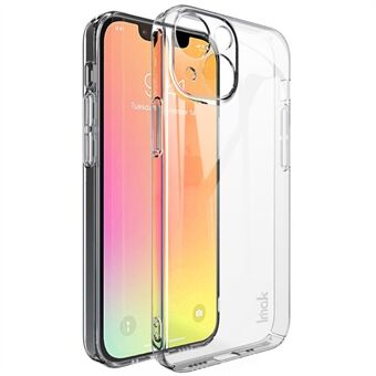 IMAK Crystal Case II Pro Anti-gulning PC Stötsäker Slim-fit skyddande bakskal till iPhone 13 mini 