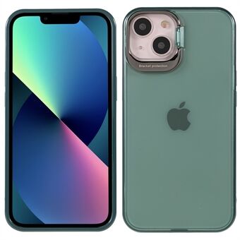 Matte Surface PC + TPU telefonfodral Fallsäkert metall Kickstand Cover Shell för iPhone 13 mini 5,4 tum