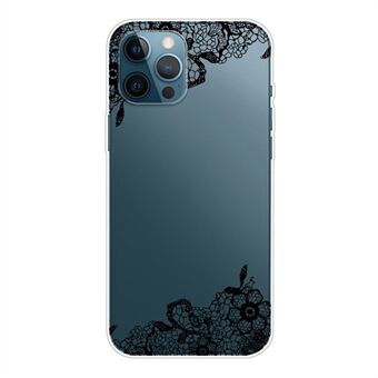 Clear Cute Pattern Printing Design Slim Lightweight Protective Bumper Cover for iPhone 13 Pro Max 6.7 inch