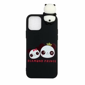 Cute 3D Doll Pattern Printing Flexible TPU Phone Cover Case for iPhone 13 Pro Max 6.7 inch
