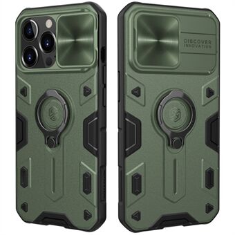 NILLKIN CamShield Armor Case Plast + TPU Hybrid med kameraskydd och Ring för iPhone 13 Pro Max 