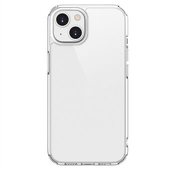 MOCOLO K08 Scratch-Resistant Anti-Fall Soft TPU Frame + Clear PC Back Hybrid Shell Cover for iPhone 13 Pro Max 6.7 inch