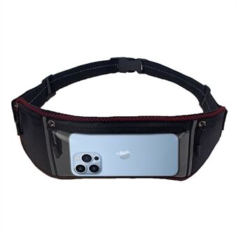 For iPhone 13 Pro Max /12 Pro Max  Touch Screen Transparent Phone Waist Bag Ultra Thin Phone Bag Pouch for Running Cycling