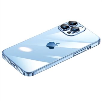 SULADA JINGJIA-serien för iPhone 13 Pro Max  galvanisering hård PC Anti-dropp telefonfodral med linsskydd i härdat glas