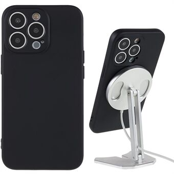 Liquid Series för iPhone 13 Pro Max  Slim Fit Liquid Silikon Mjuk TPU magnetfodral Anti-Fall Lins Kameraskydd