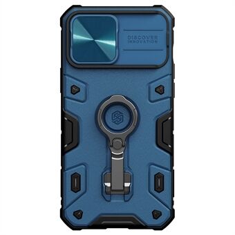NILLKIN CamShield Armor Pro -fodral för iPhone 13 Pro Max  MagSafe trådlös laddning, hård PC Mjuk TPU Hybrid Kickstand Cover