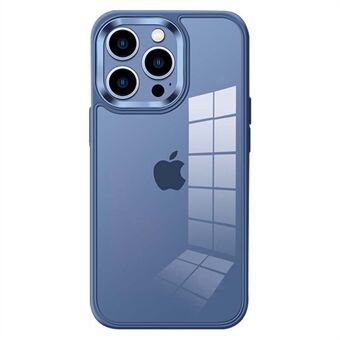 YOOBAO för iPhone 13 Pro Max  Akryl + TPU Fallsäkert telefonfodral Transparent skal med metallkameralinsram