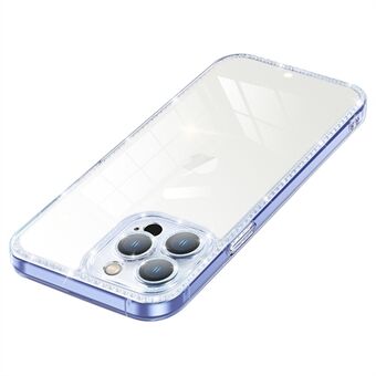 YOOBAO för iPhone 13 Pro Max  skyddsfodral i härdat glas Glitter Lins Circle Mjuk TPU Gradient Color Telefonskydd