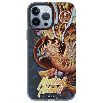 ROCK Mythical Animals InShare Magnetic Series för iPhone 13 Pro Max  telefonfodral PET+TPU Drop Protection Animal Pattern IMD Cover