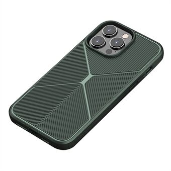 VISEAON För iPhone 13 Pro Max  Airbag Design TPU Skyddsfodral, X Design Anti-slip Strips Matt telefonskal