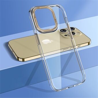 För iPhone 13 Pro Max 6,7 tum Anti Scratch Slim Phone Case Crystal Clear Hard PC Skyddstelefon bakstycke