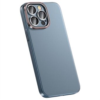 Matt telefonfodral för iPhone 13 Pro Max 6,7 tum, Smooth Touch Hard PC-fodral med kameralinsfilm