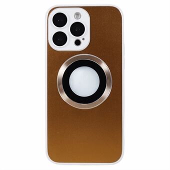 AG Matte TPU telefonfodral för iPhone 13 Pro Max, Ring med logotyp View Magnetic Cover med linsskydd