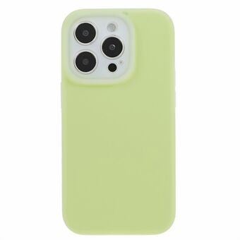 För iPhone 13 Pro Max 6,7 tum Jelly Liquid Silikon+PC-telefonfodral Exakt utskärning Skyddande baksida