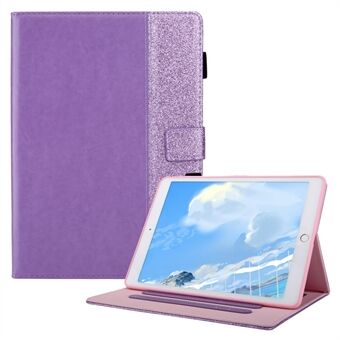 Glitter Shinny Leather Tablet Fodral Stand Skal med kortplats för iPad (2021) / (2020) / (2019) / iPad Pro  (2017) / iPad Air  (2019)