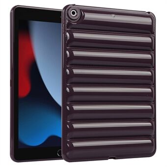 För iPad 10.2 (2021) / (2019) / (2020) Candy Color Tablet Skyddsfodral Dunjacka Texture Mjukt TPU-fodral