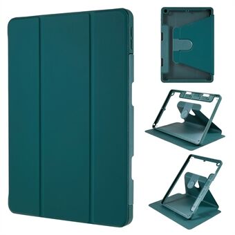 För iPad 10.2 (2019) / (2020) / (2021) Roterande PU-läderfodral med avtagbar pennhållare Stand tablettfodral